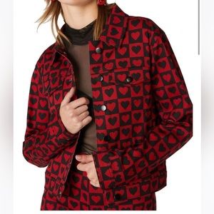 Dangerfield lost in love jacket hearts pockets!